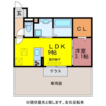 歩夢Ⅱの物件間取画像